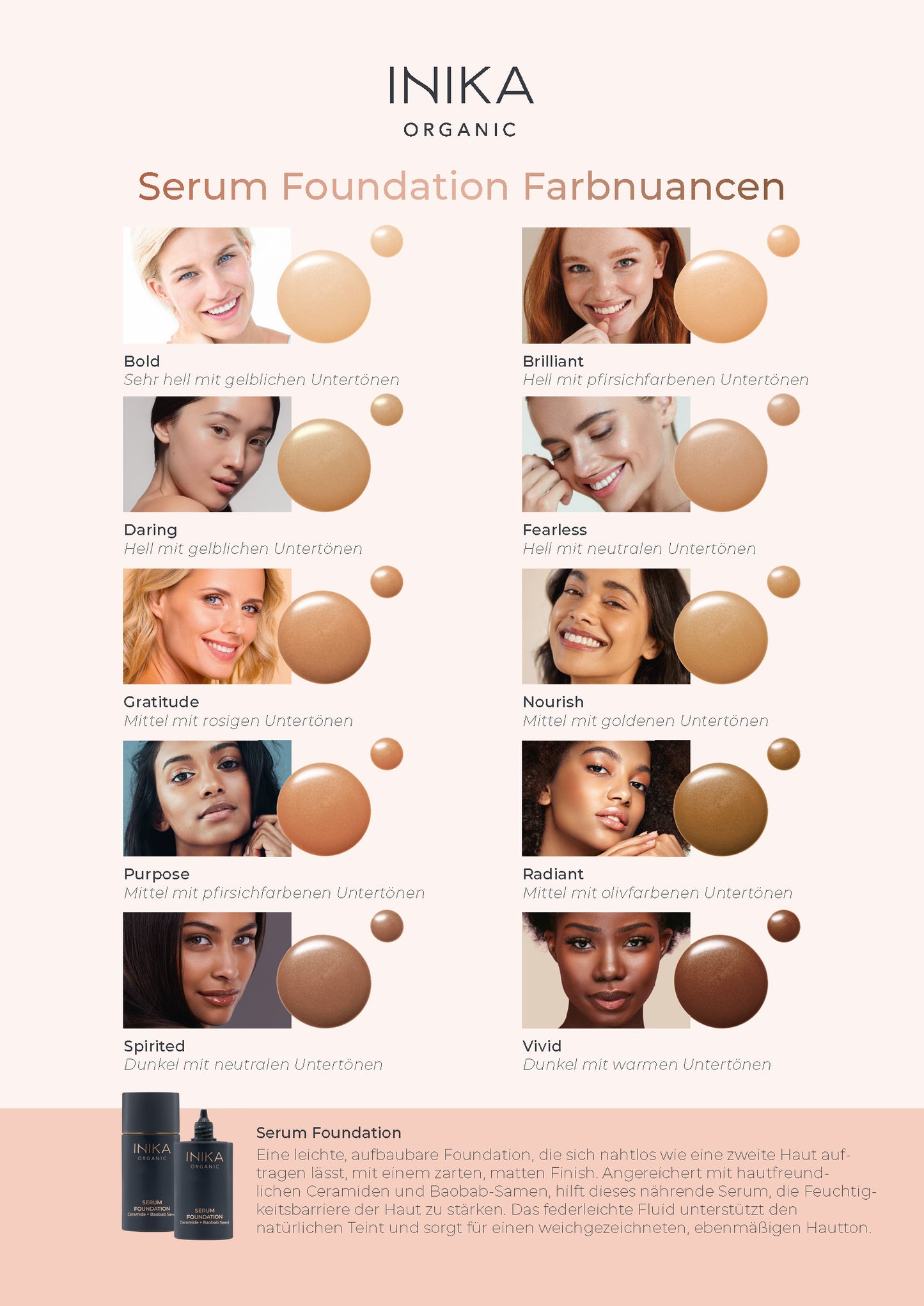 INIKA Organic Serum Foundation