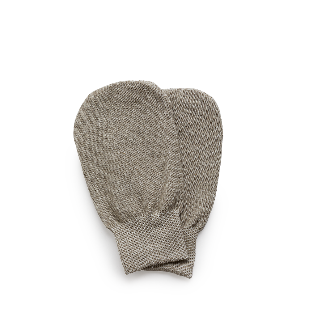 Handschuhe aus Leinen für Hamam
