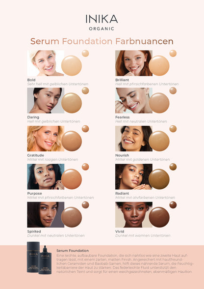 INIKA Organic Serum Foundation