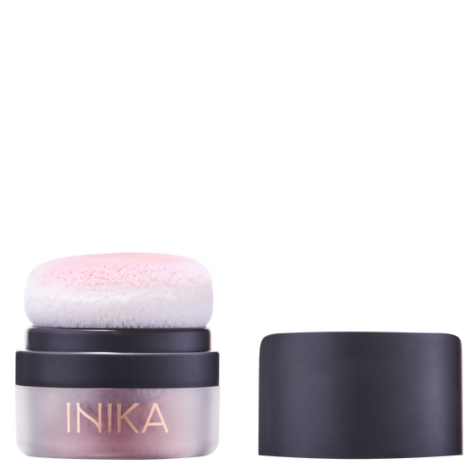 INIKA Mineral Blush Puff Pot - Rosy Glow
