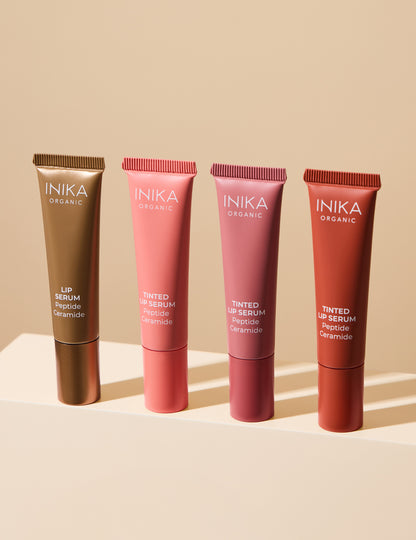 INIKA Organic Tinted Lip Serum - Peptide+ Ceramide