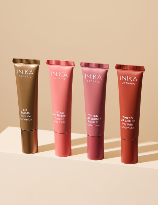 INIKA Organic Tinted Lip Serum - Peptide+ Ceramide
