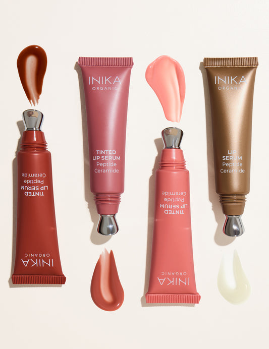 INIKA Organic Tinted Lip Serum - Peptide+ Ceramide